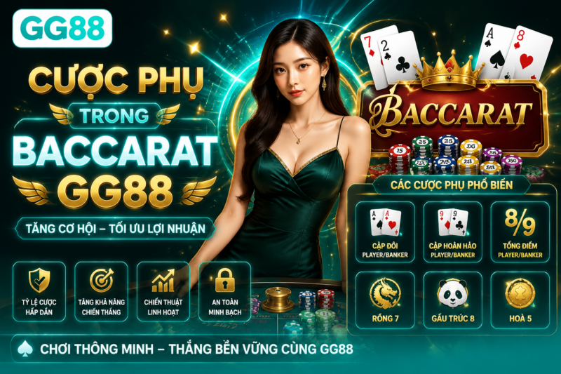 Cược phụ trong Baccarat GG88