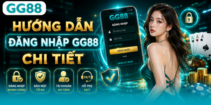 Hướng dẫn đăng nhập GG88 chi tiết