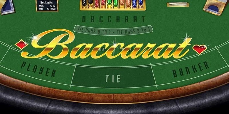 Các cửa cược phổ biến trong Baccarat GG88